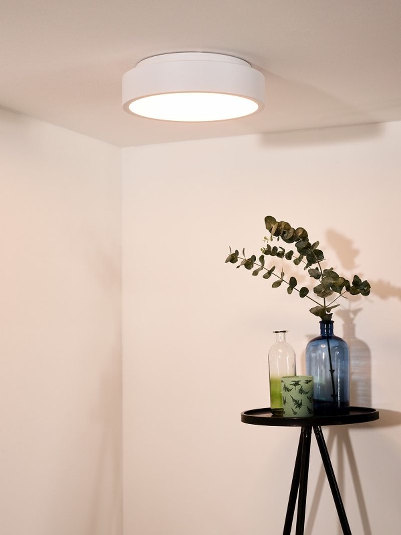 Lucide TALOWE LED - Zapustené stropné svietidlo - Ø 30 cm - LED Rozm. - 1x20W 3000K - Biela